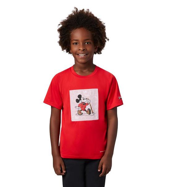 Columbia T-Shirt Pige Disney Zero Rules Rød ZQBY42109 Danmark